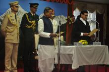 Swearing-in-ceremony of Hon'ble Mr. Justice Vijai Kumar Bist, Chief Justice, High Court of Sikkim, 30 Oct 2016